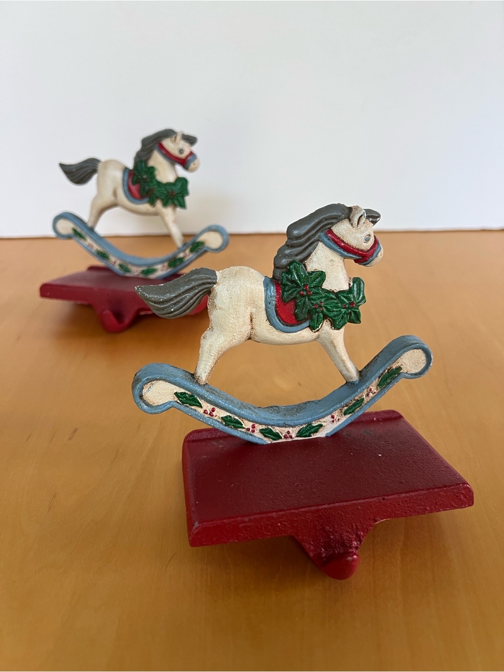 Midwest of Cannon Falls Vintage Rocking Horse Stocking Holders